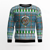 Clan Agnew Ancient Crest Tartan Christmas Ugly Sweater QU21 Agnew Ancient Crest Tartan Tartan Ugly Sweater